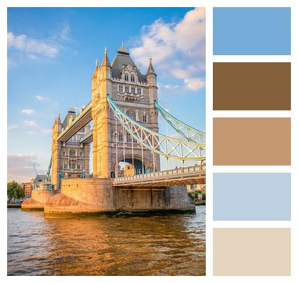 London Tower Bridge Landmark Image
